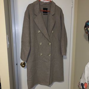 Zara DOUBLE-BREASTED COAT
